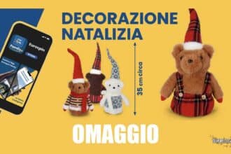 Eurospin regala una decorazione natalizia il a dicembre