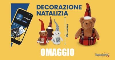Eurospin regala una decorazione natalizia il a dicembre