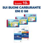 Promozione Esselunga: sconto del 10% sui buoni carburante