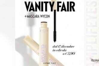 Vanity Fair in edicola con mascara Wycon Cosmetics Amplifeyes