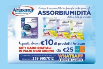 Concorso Ariasana stop umidità per te in Tigotà - Dicembre 2025