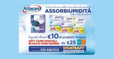 Concorso Ariasana stop umidità per te in Tigotà - Dicembre 2025