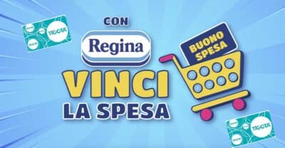 Vinci la spesa con Regina da Tigotà