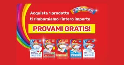 100% cashback L'Acchiappacolore