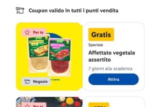 Affettato vegetale GRATIS da Lidl