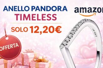 Anello Pandora Timeless in offerta Amazon