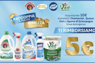 Cashback “Raddoppia il pulito, dimezza la spesa”