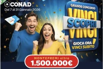 Concorso Conad “Scopri e vinci”