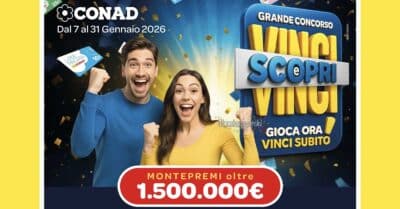 Concorso Conad “Scopri e vinci”