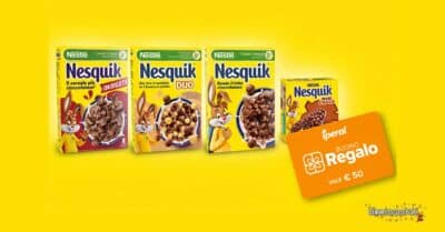 Concorso cereali Nesquik Iperal