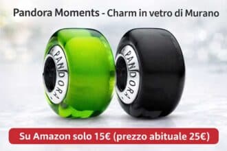 Pandora Moments in vetro di Murano