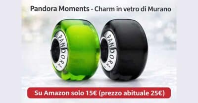 Pandora Moments in vetro di Murano