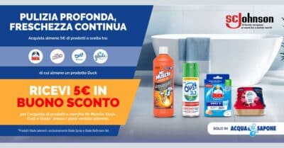 Pulizia Profonda, freschezza continua