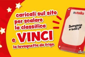 lavagnetta da frigo NUTELLA