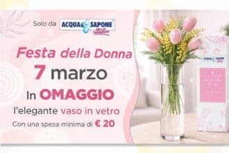 Acqua e Sapone Festa della Donna 2026