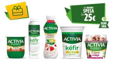 Activia ti regala la spesa 2026