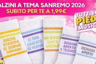 Calzini Sanremo 2026