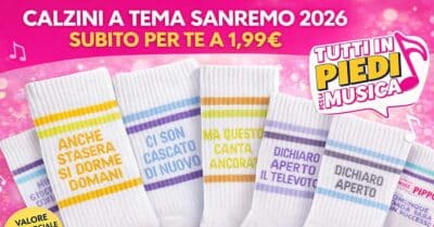 Calzini Sanremo 2026