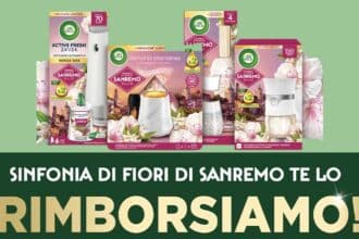 Cashback Air Wick Sinfonia Di Fiori Di Sanremo