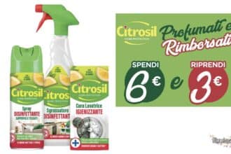 Cashback Citrosil "Profumati e Rimborsati