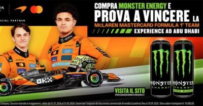 Concorso Monster Energy: vinci la McLaren Experience ad Abu Dhabi