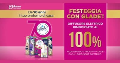 Glade Cashback 100% diffusori elettrici