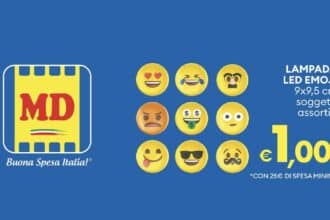 Lampada LED Emoji MD