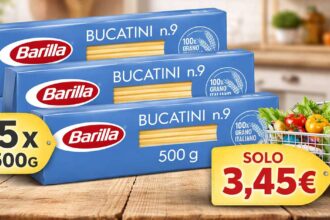 Offerta Amazon Pasta Barilla Bucatini