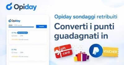 Opiday Sondaggi retribuiti