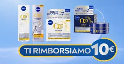 cashback NIVEA viso Q10 2026