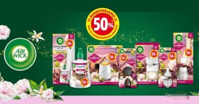 cashback Air Wick Sinfonia di Fiori di Sanremo rimborso 50% 2026