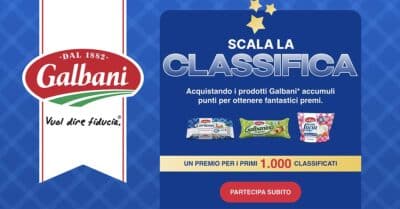 concorso Galbani Prima Classifica 2026