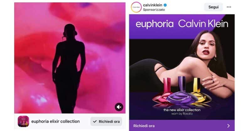 Campioni omaggio profumo Euphoria elixir collection