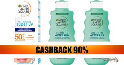 Cashback Ambre Solaire 2026