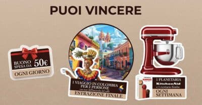 Concorso Kimbo Ti Premia Assai: vinci buoni spesa, KitchenAid e un viaggio in Colombia