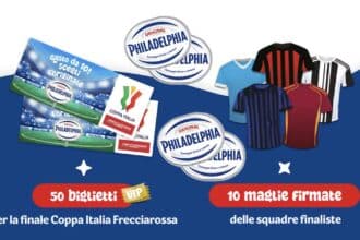 Concorso Philadelphia Vinci la Finale di Coppa Italia