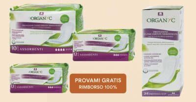 Provami gratis assorbenti Organyc