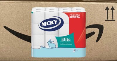 Carta igienica Nicky Elite in offerta su Amazon