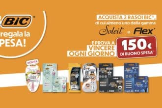 Concorso Bic ti regala la spesa