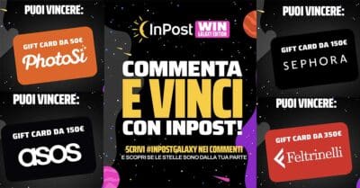 Concorso InPost Win Galaxy Edition