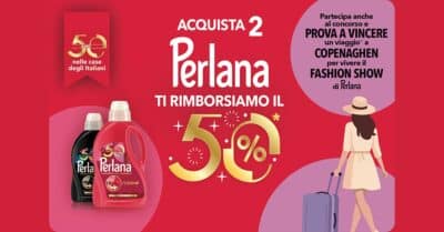 Concorso e cashback Perlana