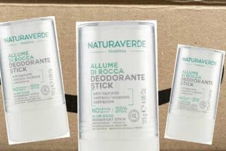 Deodorante stick allume di rocca Naturaverde