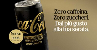 Diventa tester Coca-Cola Zero Caffeina Zero Zuccheri