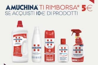 cashback Amuchina La protezione ti ripaga rimborso 5 euro 2026