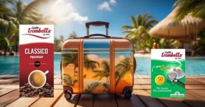 concorso Caffè Trombetta Gratta e Parti trolley Delsey viaggio Europa 2026