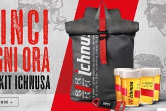 concorso Ichnusa vinci kit zaino termico bicchieri apribottiglie 2026