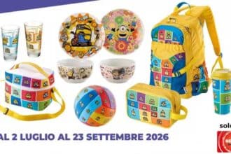 raccolta punti Bennet Club Minions premi omaggio 2026 bicchiere zaino borsa termica