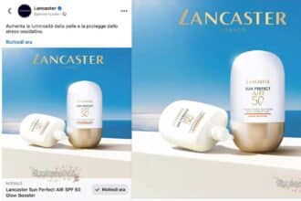Campioni omaggio Lancaster Sun Perfect Air SPF 50
