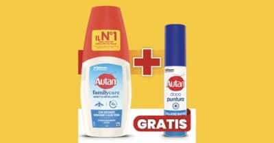 Cashback Autan Dopopuntura rimborsato 2026, rimborso 100% gel dopopuntura con acquisto repellente