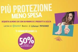 cashback Perrigo Più protezione meno spesa Esselunga rimborso 50% Lactacyd Compeed
